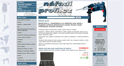 Desktop Screenshot of naradiprofi.cz